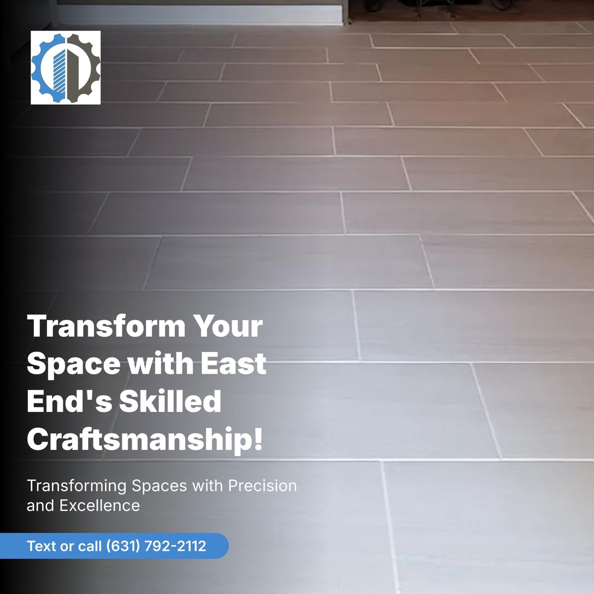 Foyer Entry - Porcelain Tile for East End Maintenance & Construction Solutions in Suffolk County, NY