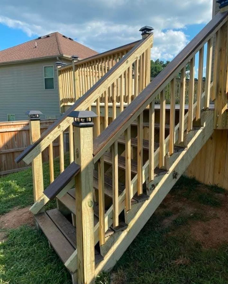 Deck Construction for All Out Construction in Atlanta, GA