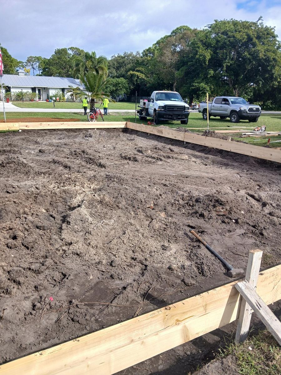 Foundation for Harris Sons Construction in Port Saint Lucie, FL