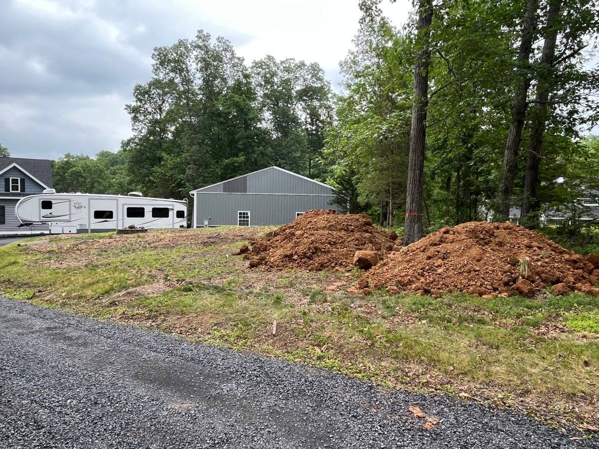 Driveway Construction for Schrock’s Land Management in Northern Virginia, Shenandoah Valley, VA