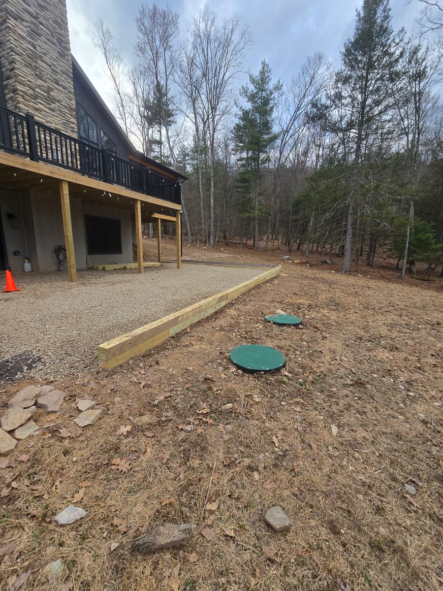 Retaining Wall Construction for Down Home Landscaping in Stillwater, PA