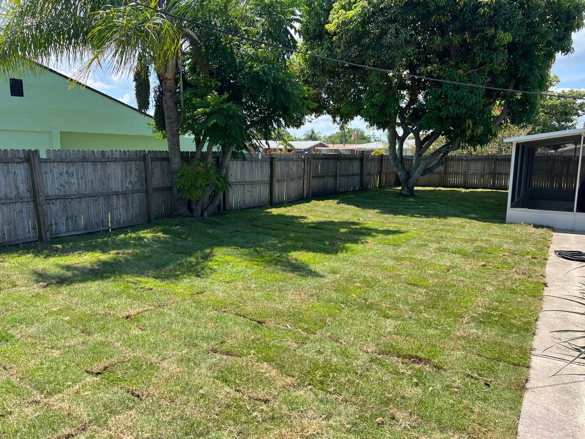 Sod Installation for Florida Pro Turf in Rockledge, FL