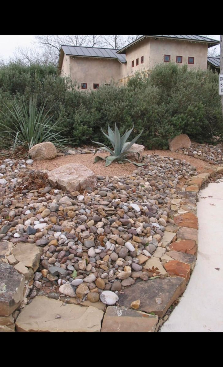 Natural Stone Hardscape for DR Landscape in San Antonio, TX