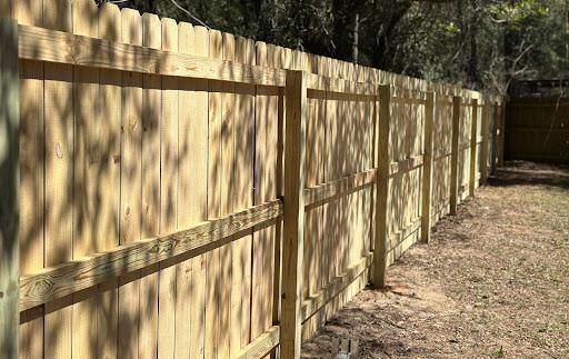 Fence Installation for Top Tier Fencing in Milton, FL
