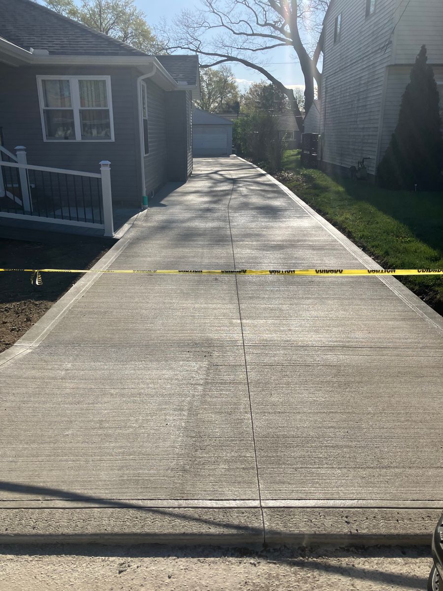 Sidewalk Installation for Lake Erie Companies in Grand River, OH