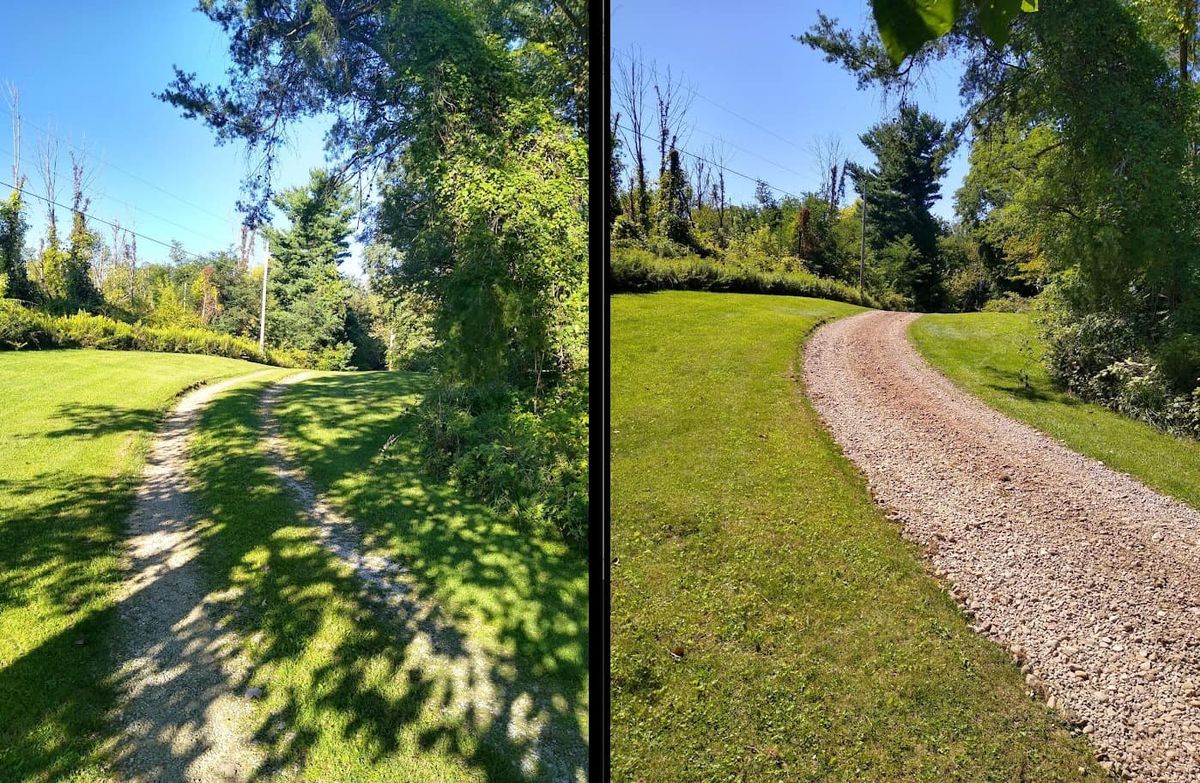 Gravel Driveway Grading for Seals Outdoor Services in Ashland County Ohio and surrounding counties, 