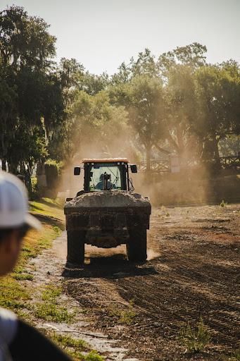 Site Preparation for Parker Land Services in Lakeland, FL