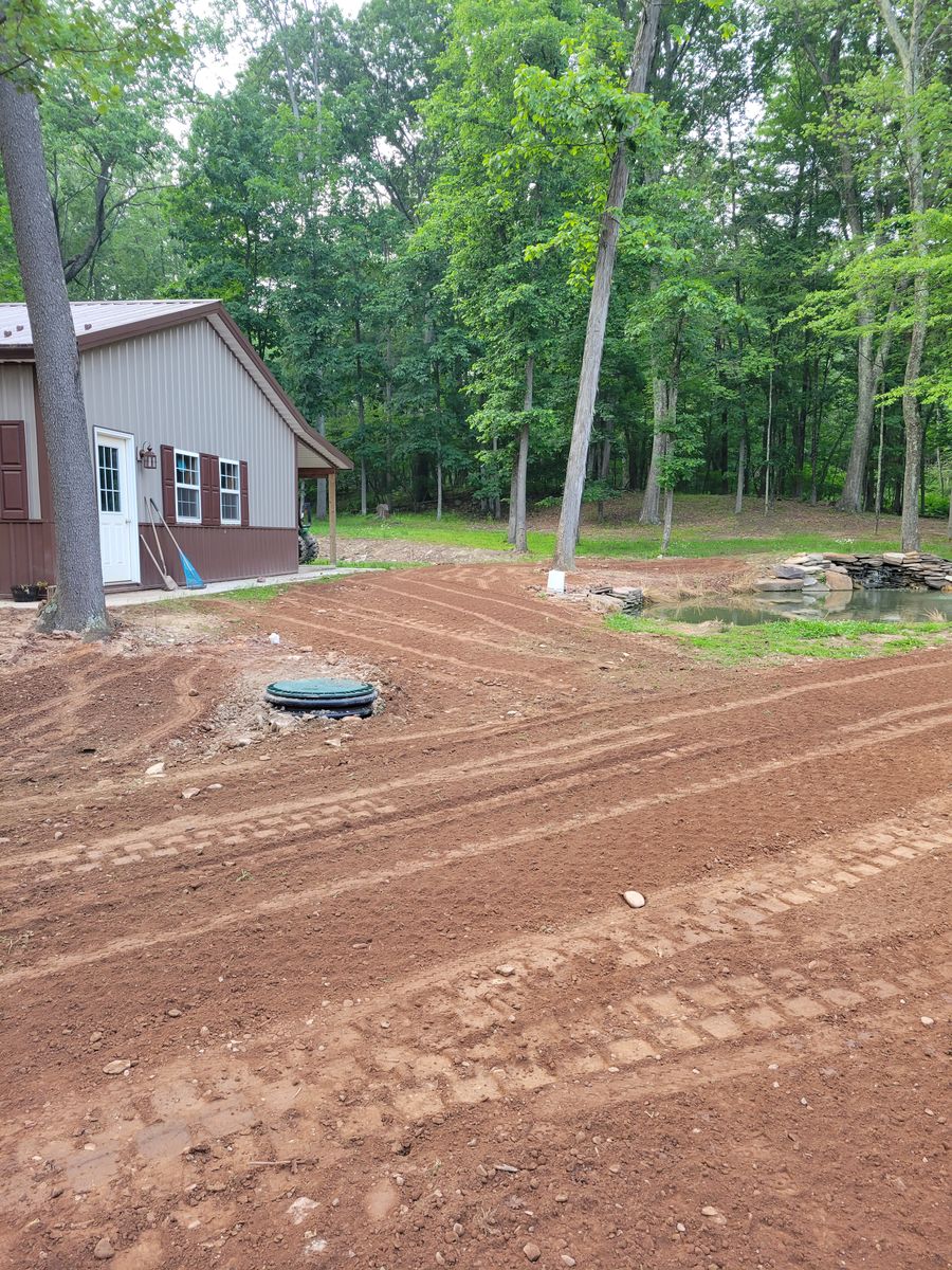 Yard Restoration And Finish Grading for Down Home Landscaping in Stillwater, PA