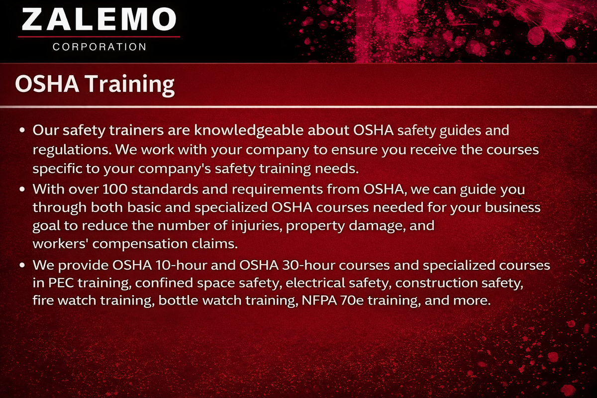 Safety Training for  in Houston, TX