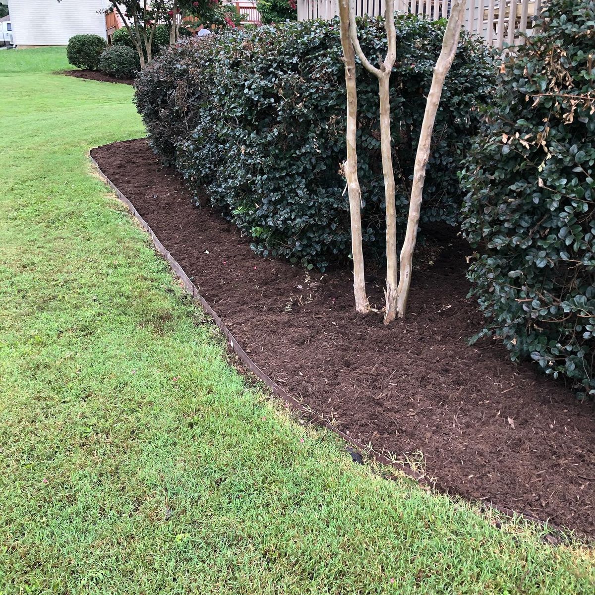 Mulch Installation for Grandview Lawn Care in Norwood, NC
