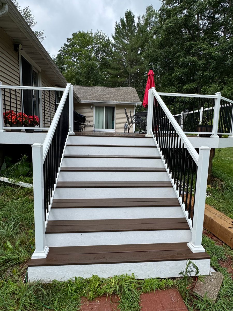 Deck & Patio Restoration for Fresh Water Pressure Washing & Services LLC in Traverse City, MI
