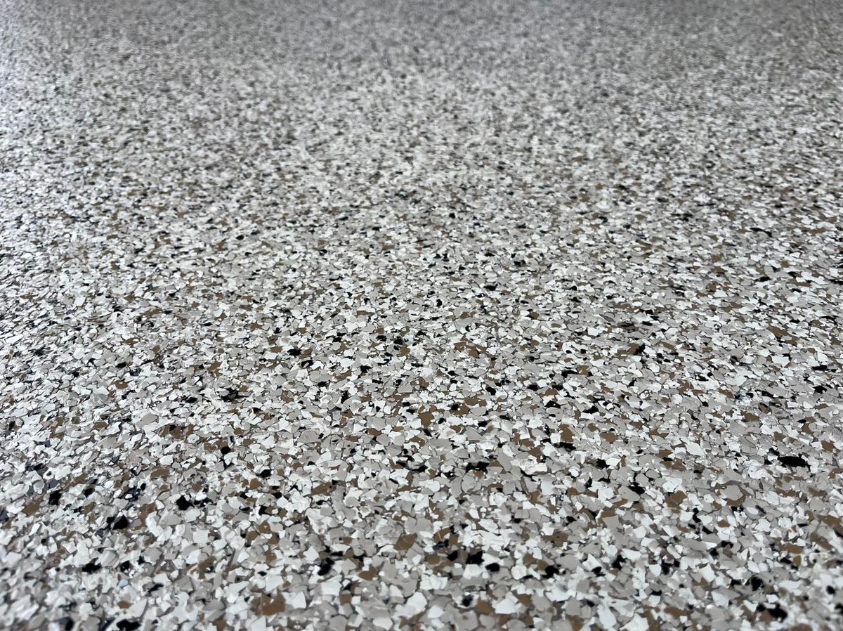 Polyaspartic Floor Coating for EverCoat Surface Solutions in Fort Worth, TX