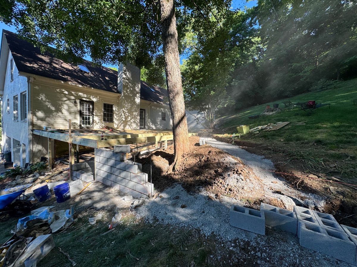 Deck & Patio Installation for J&L Remodeling in Mt. Juliet, TN