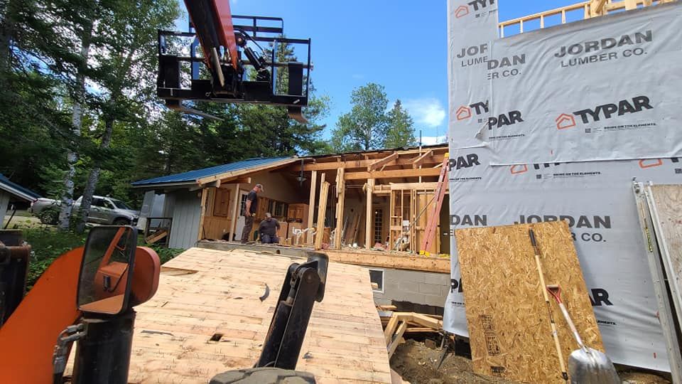 New Additions for Merv Wilson Builder in Kingfield, ME