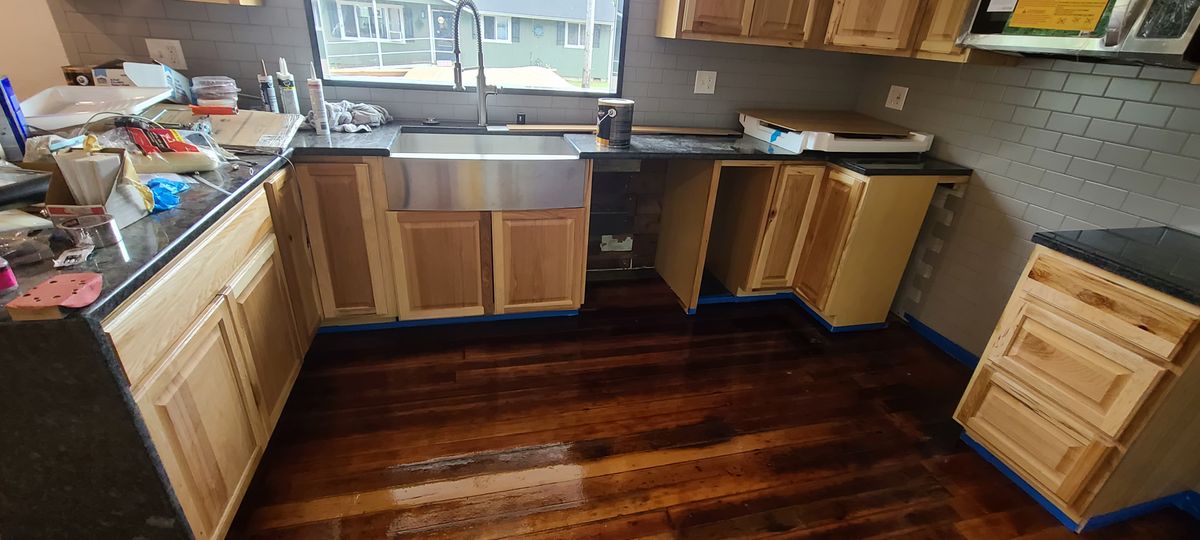 Hardwood floors for KIC Construction Services in Pe Ell, WA