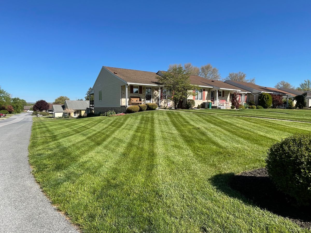 Mowing for Byers Premier Landscapes in Chambersburg, PA