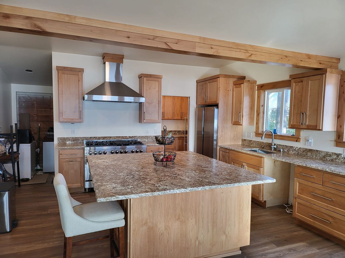 Kitchen Renovation for U.S Custom Builders in Athol , ID