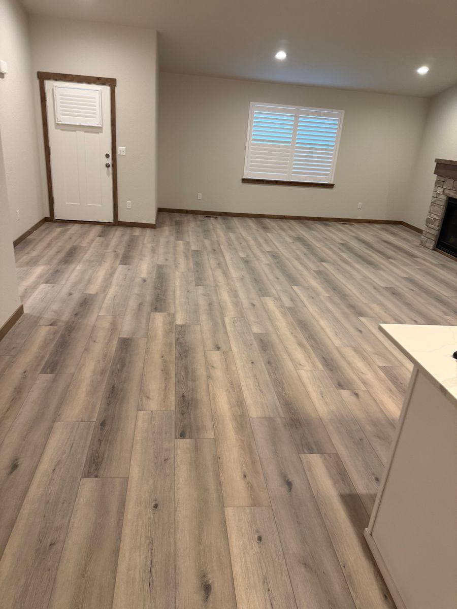 Floor Installation for CJL Flooring in Post Falls, ID