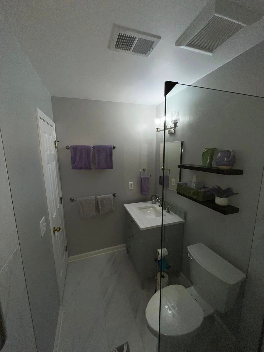 Bathroom Renovation for A-L Tile in Saluda, SC
