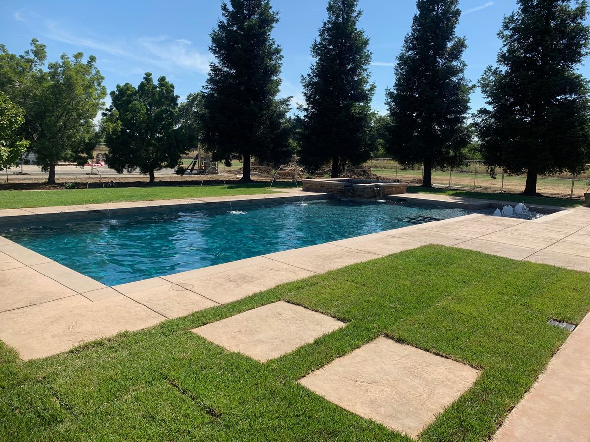 Custom Pool Construction for Western Pools Inc in Marysville, CA