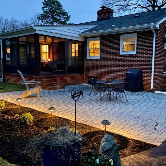 Landscape Lighting for Keyes Exteriors in Stafford, VA