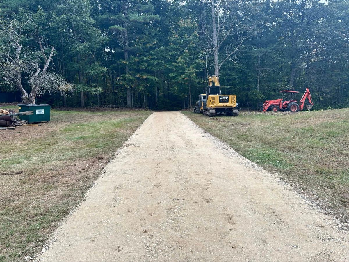 Driveway Installation for JKT Contracting in Keene, NH