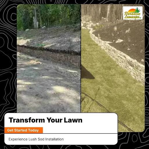 Sod for Paradise Lawnscapes in West Bend, WI