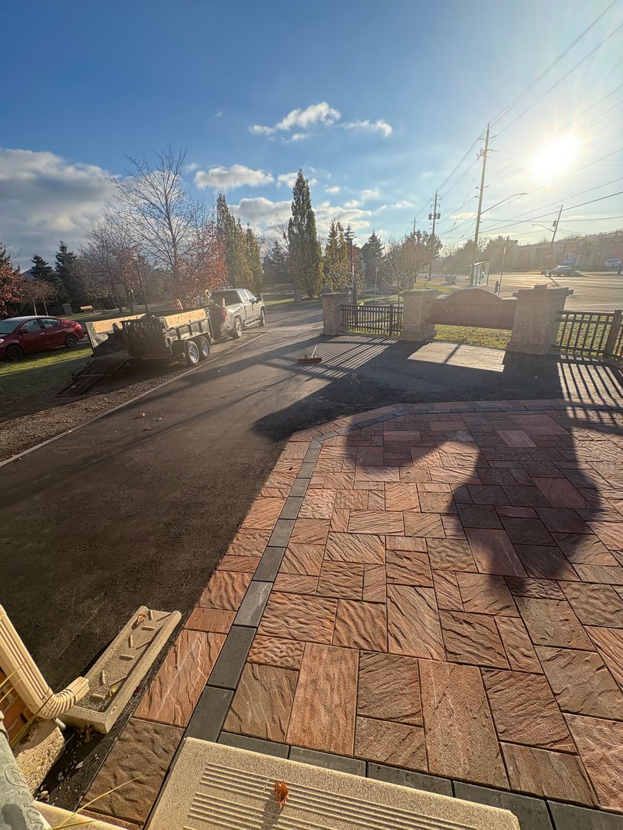 Interlock Pressure Washing & Re-Sanding for Pure Pavers Restoration in Burlington, ON