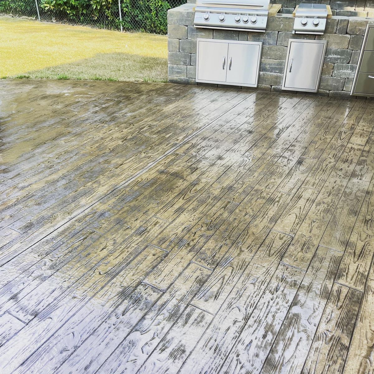 Patio Design & Installation for Concrete Cowboyz in Greenville, NC