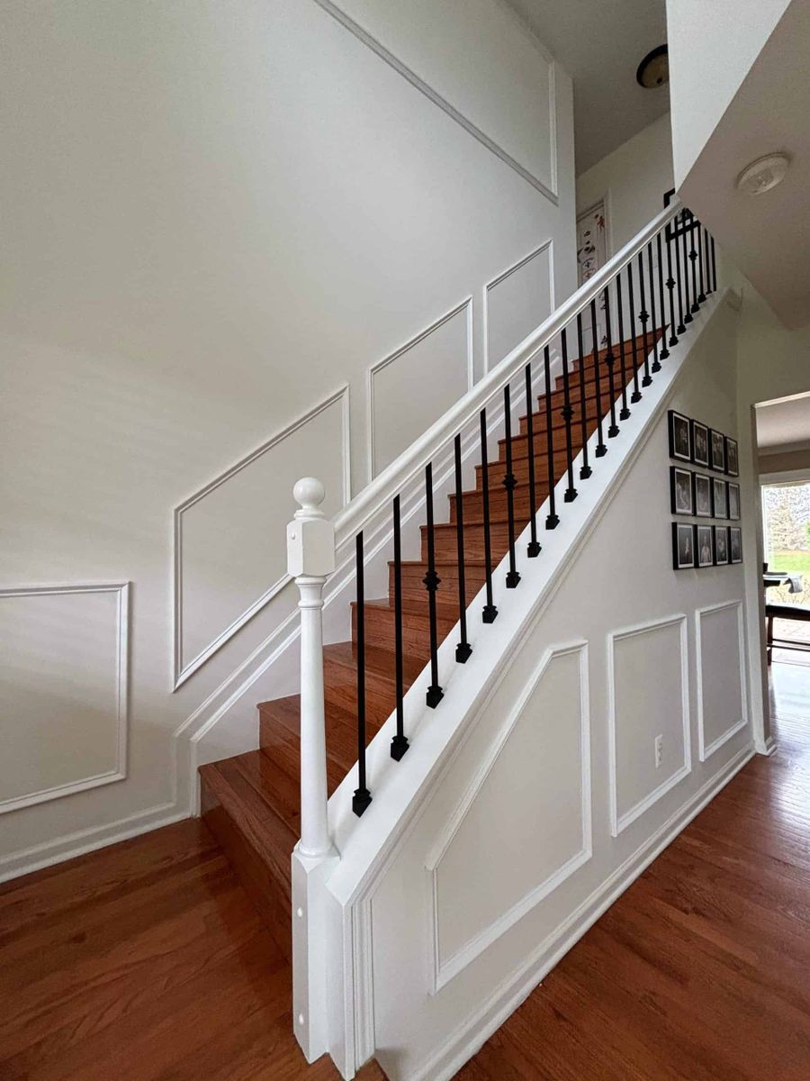Staircase Remodeling for Apex Painting in Livonia, MI