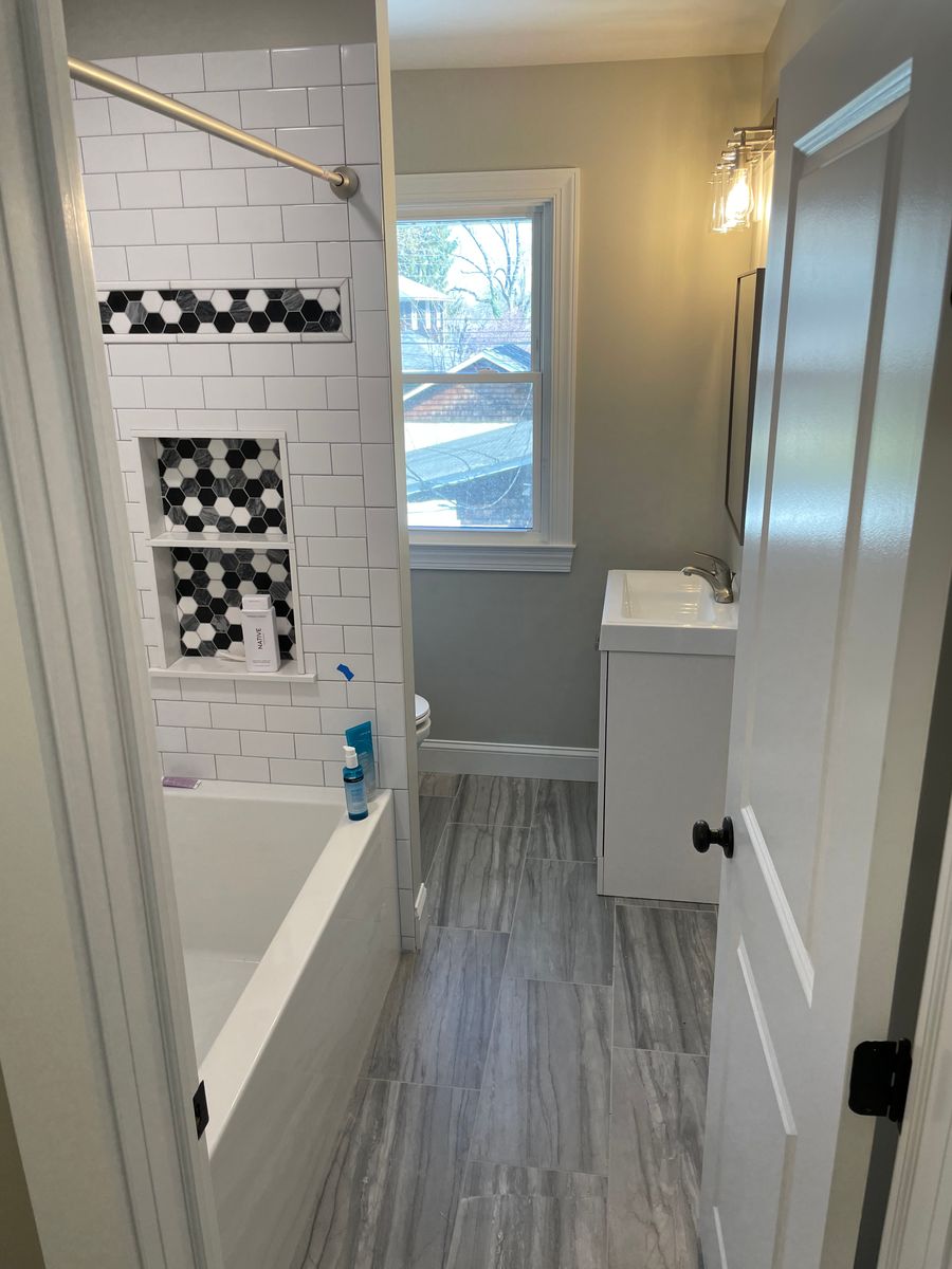 Bathroom Renovation for Rob DiLugi General Contracting in Norwood, PA