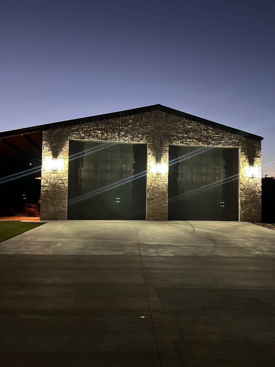 Concrete work for BCS Metal Construction LLC in Springtown, TX