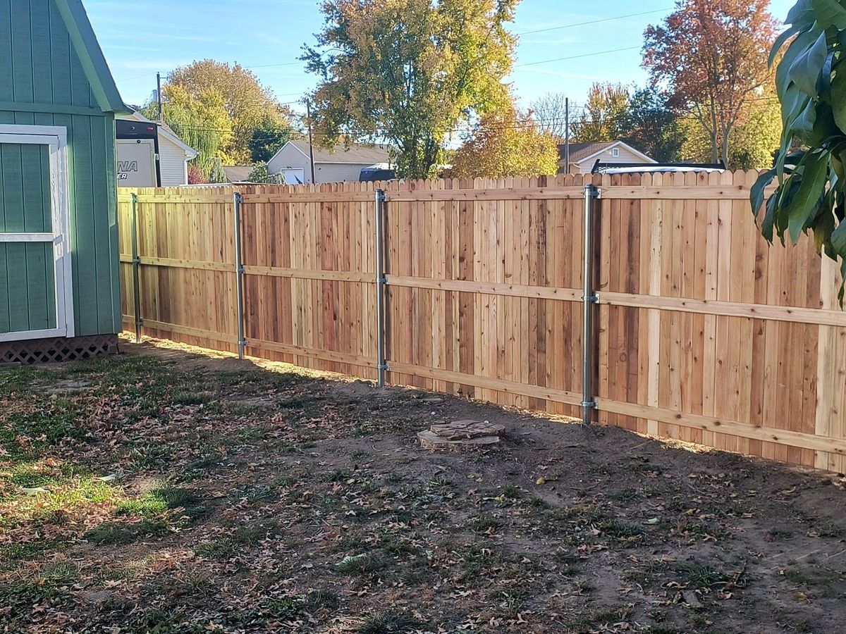 Fencing Installation for Marino's Landscaping in Mannington Township, NJ