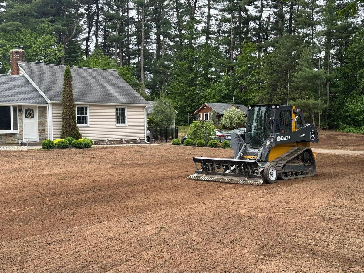 Site Work for Lennon Land Management in Suffield, CT