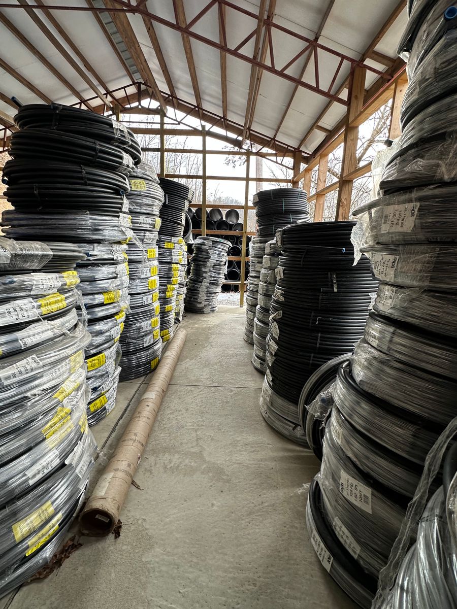 Sale of hdpe waterline for SNL AERATION in Pecks Mill,,  WV