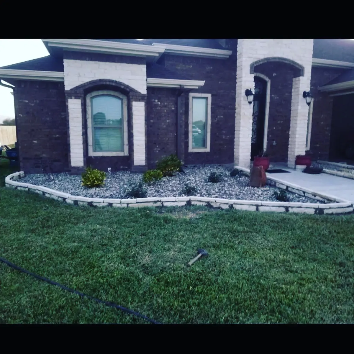 Retaining Wall Construction for Sparkling City Outdoor Designs in Corpus Christi, TX