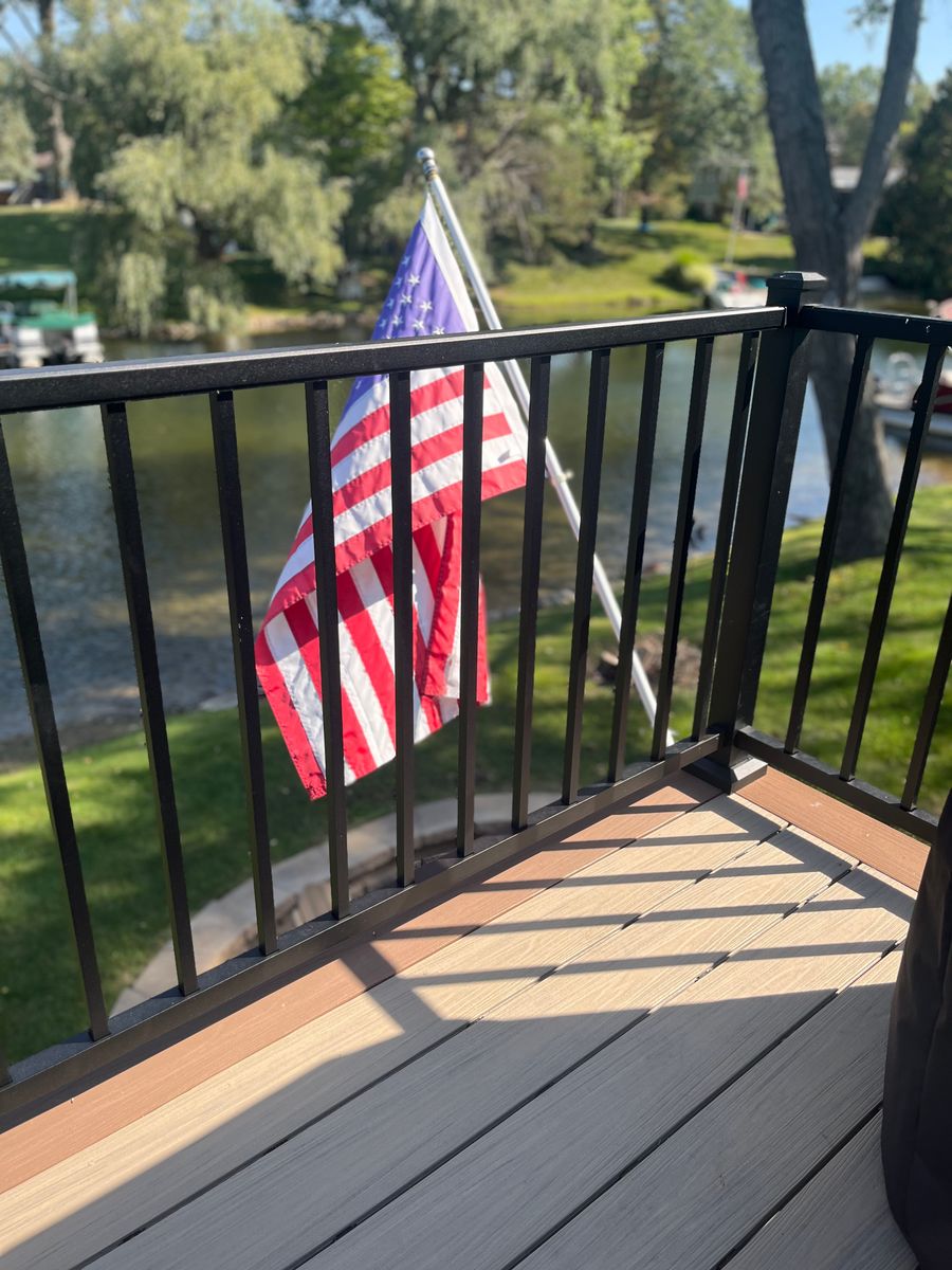 Deck Construction for Sunstone Construction in Oakland County, MI