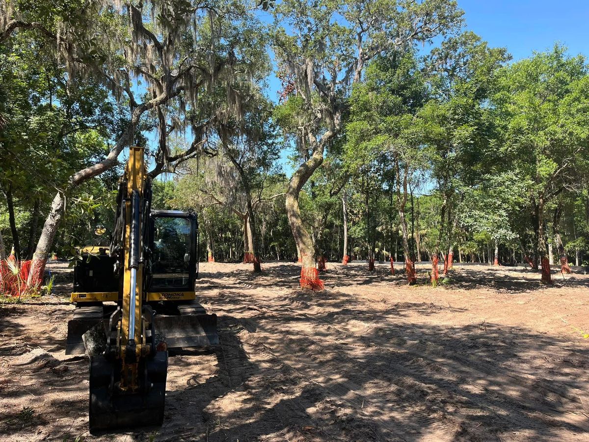 Land Clearing for Tomoka Site Works in Ormond Beach, FL