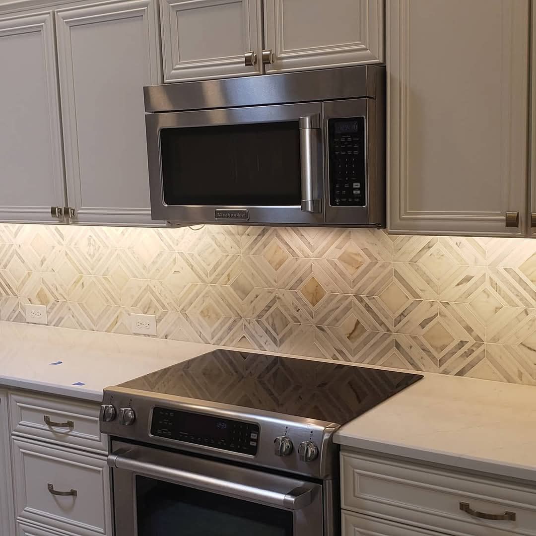 Kitchen Backsplash Tiling for Elite Custom Tile Installations in Ocala, FL