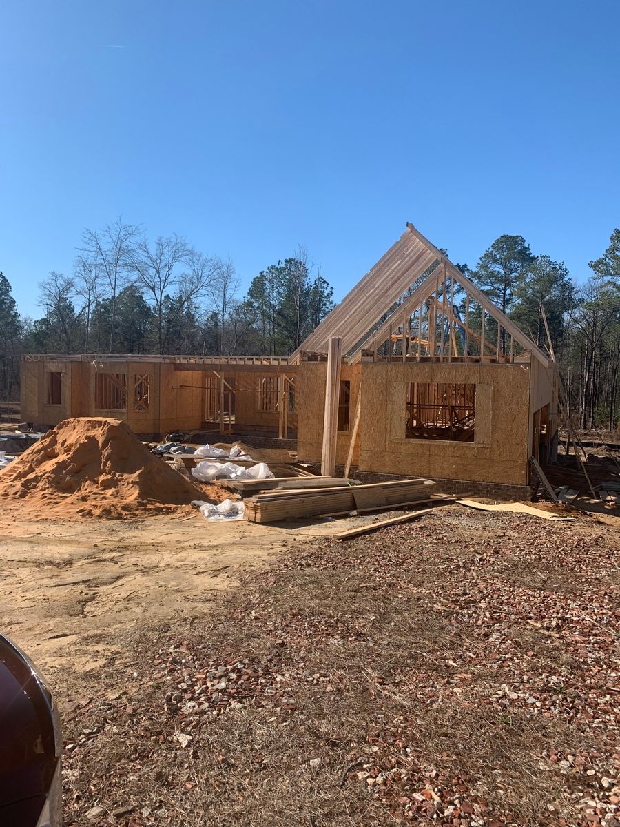 Residential Construction for Southern Pride Development in Blythewood, SC