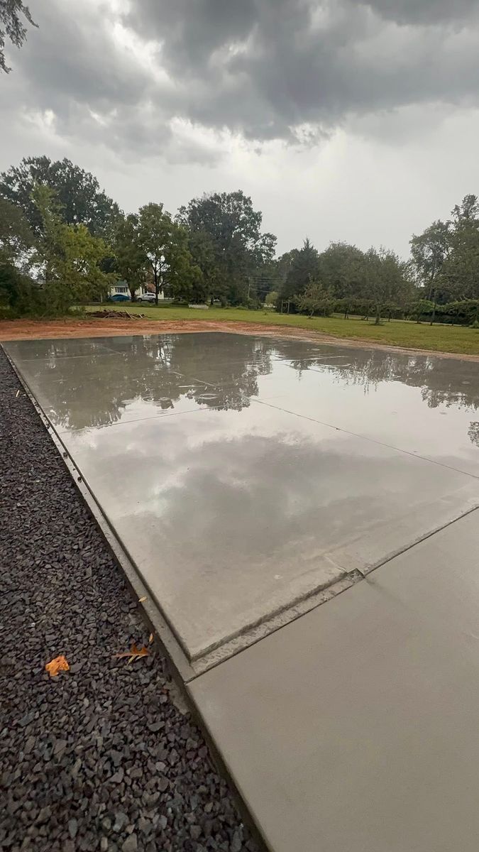 Concrete Slab Construction for DMGZ Concrete in Winston-Salem, NC