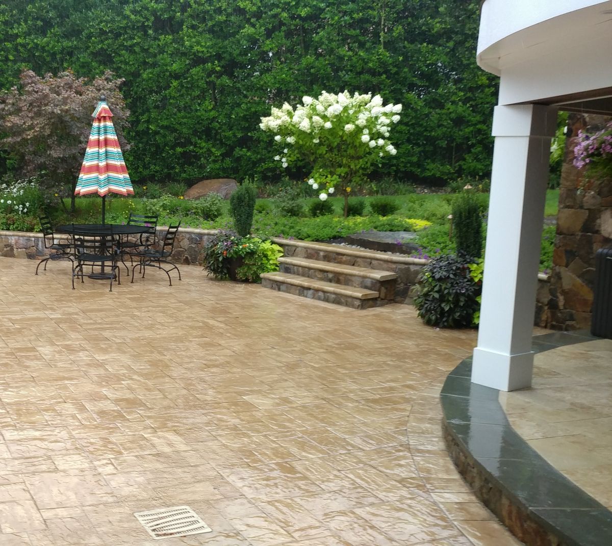 Steps for M&M Professional Landscaping in Sterling, VA