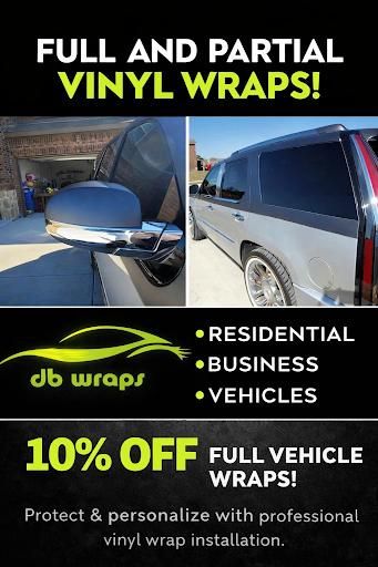 Full & Partial Vehicle Wrap for DB WRAPS in Josephine, TX