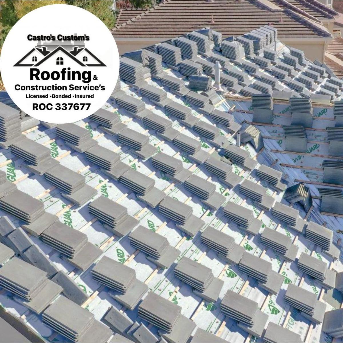 Roofing Replacement for Castro’s Custom’s Roofing LLC in Tucson, AZ