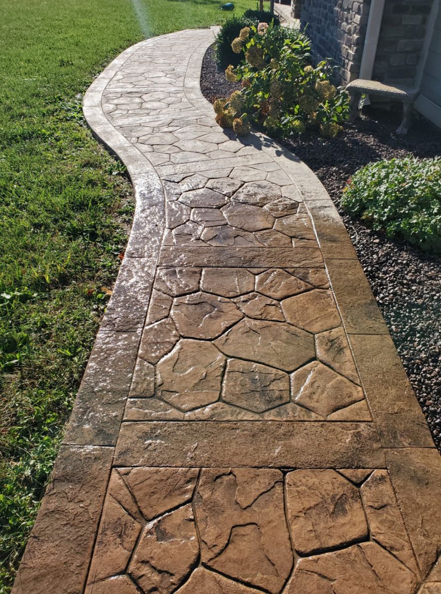 Concrete Stamping for Creative Remodeling & Plus in Lilburn, GA