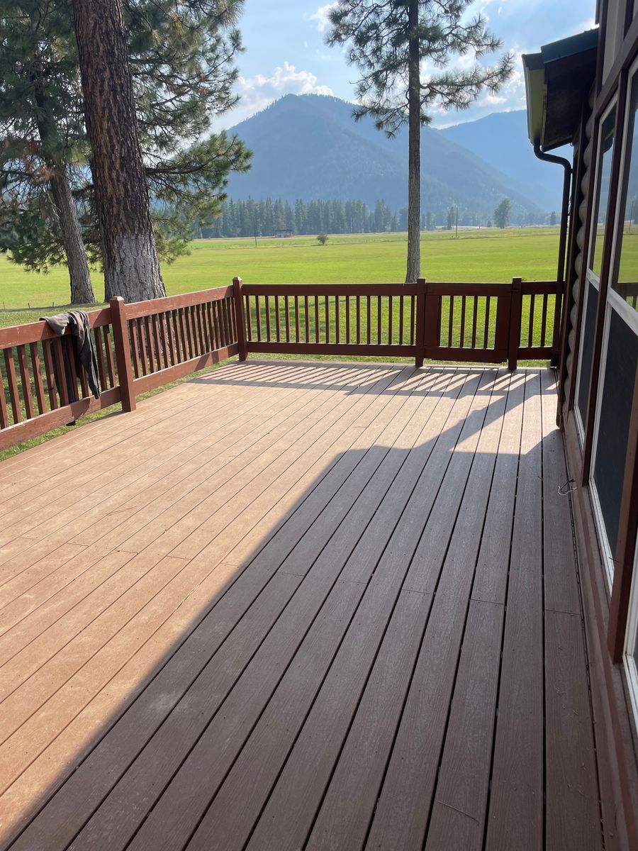 Deck & Patio Installation for J&S Development in Superior, MT