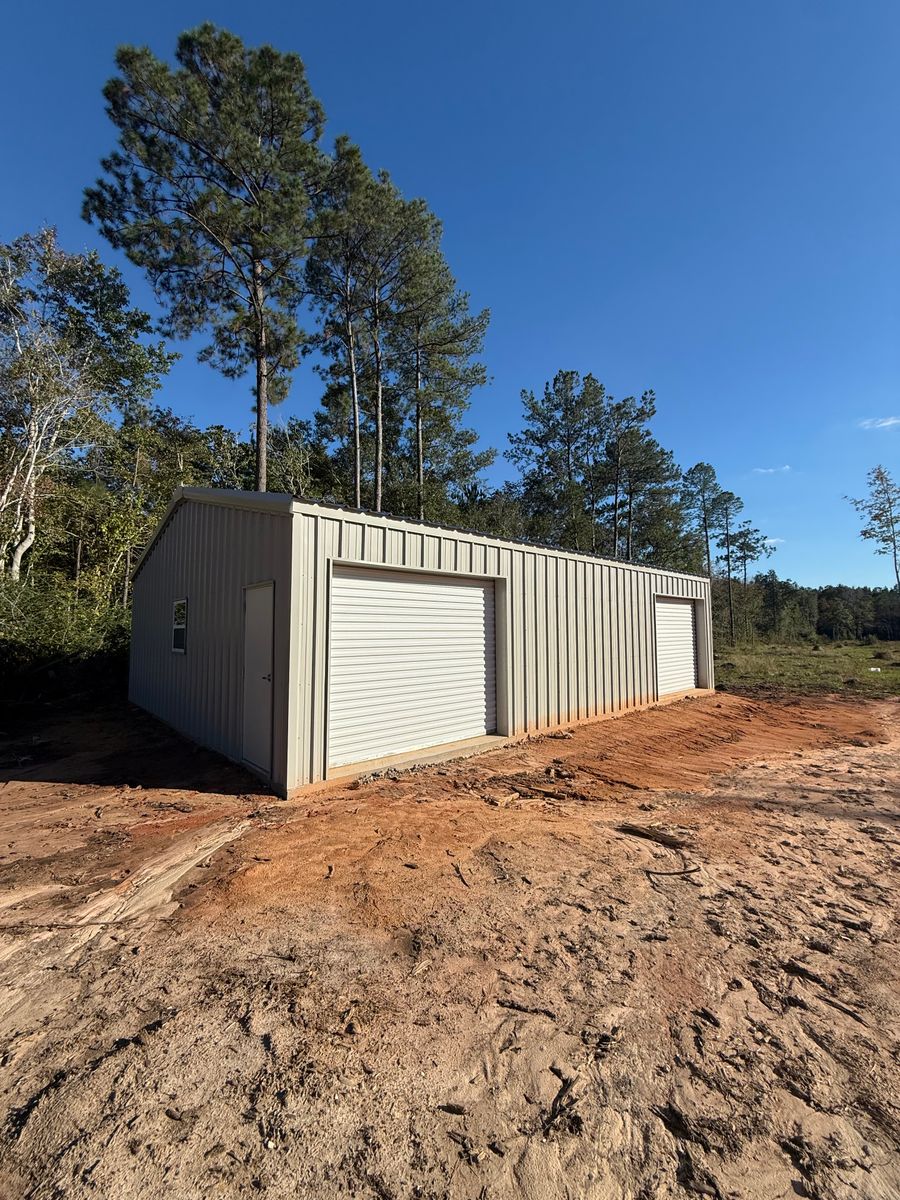 Turnkey Shops for Gonzales Construction in Picayune, MS