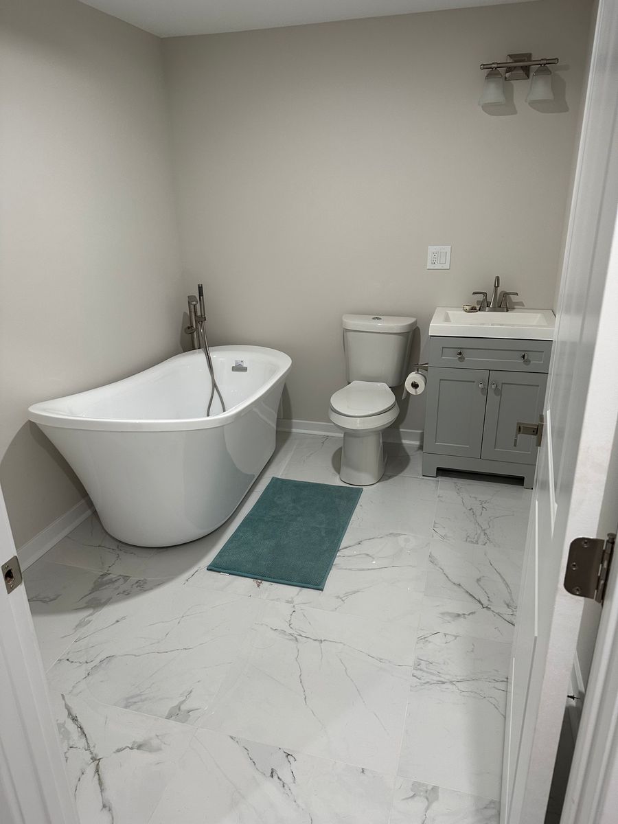 Bathroom Renovation for TM Max Custom Interiors LLC in Cranberry Township, PA