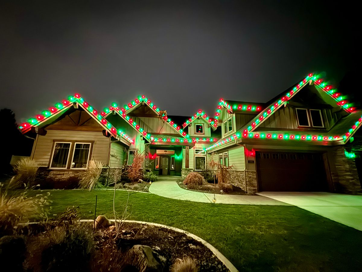 Christmas Lights for Swift Serve in Coeur d'Alene, ID