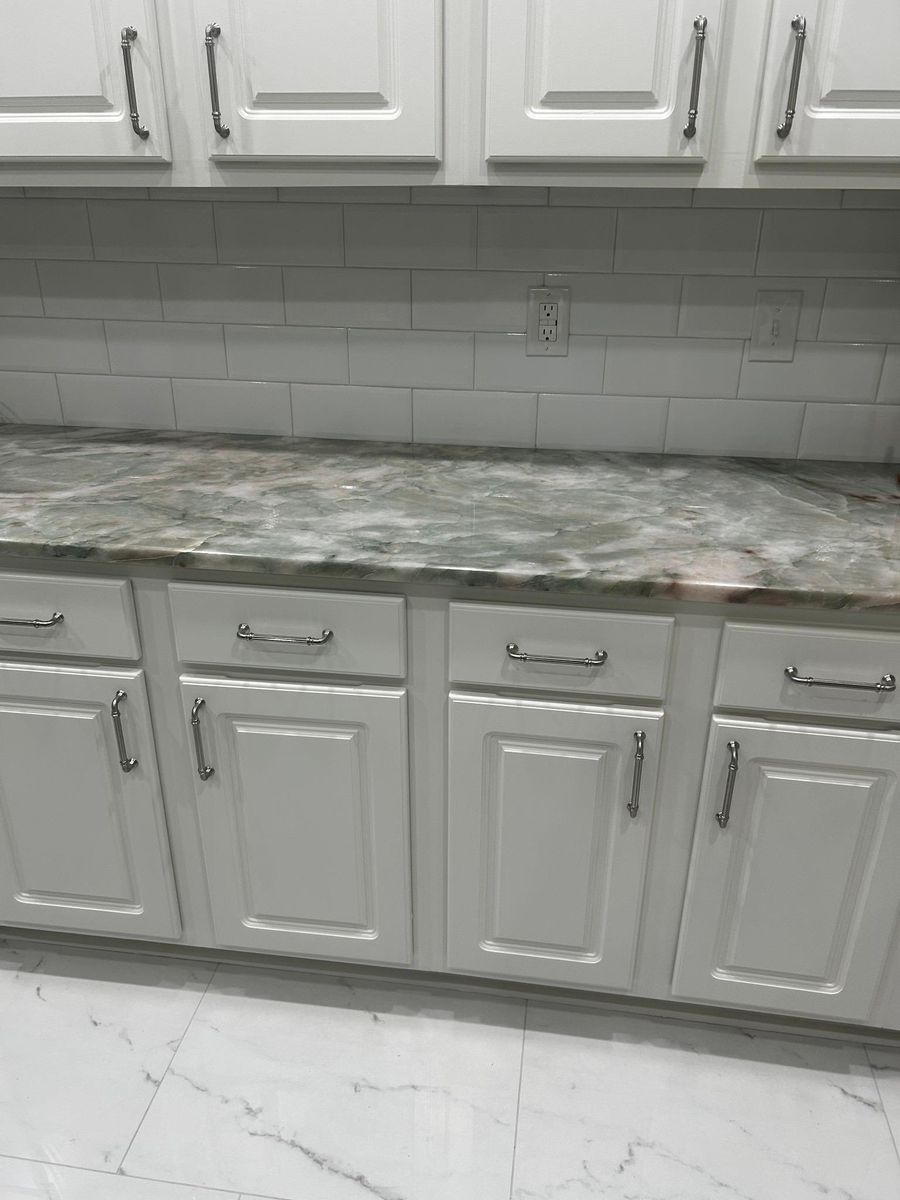 Kitchen Counter Installation for Precision Enterprise Construction LLC in Loganville, GA